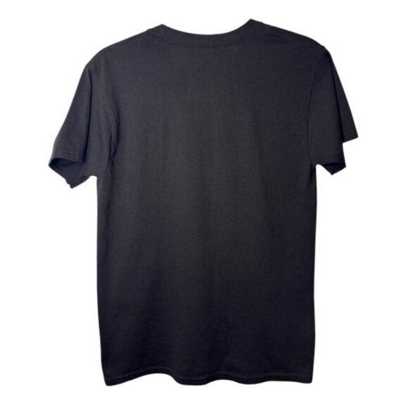 Billie Eilish black "Happier Than Ever" embroidered t-shirt size S - Picture 6 of 6